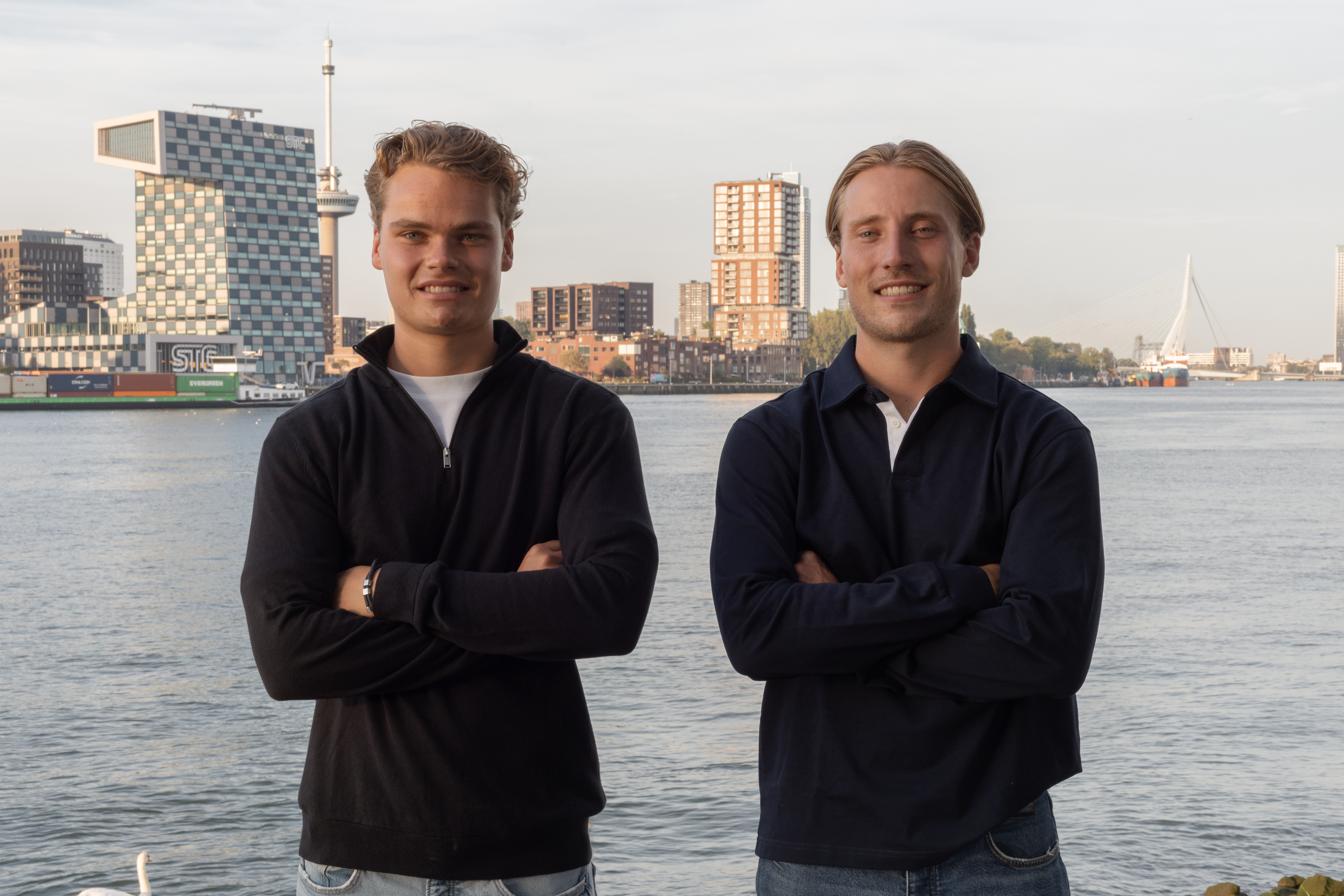 De hero shot van de heren.